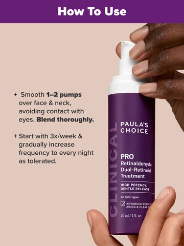 CLINICAL PRO Retinaldehyde Dual-Retinoid Treatment | Paula's